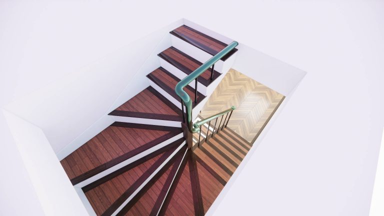 Top stairs a