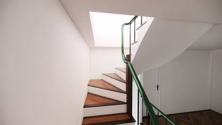 Top stairs e